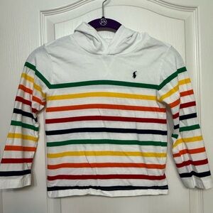 Polo Long Sleeve Hoodie Tee